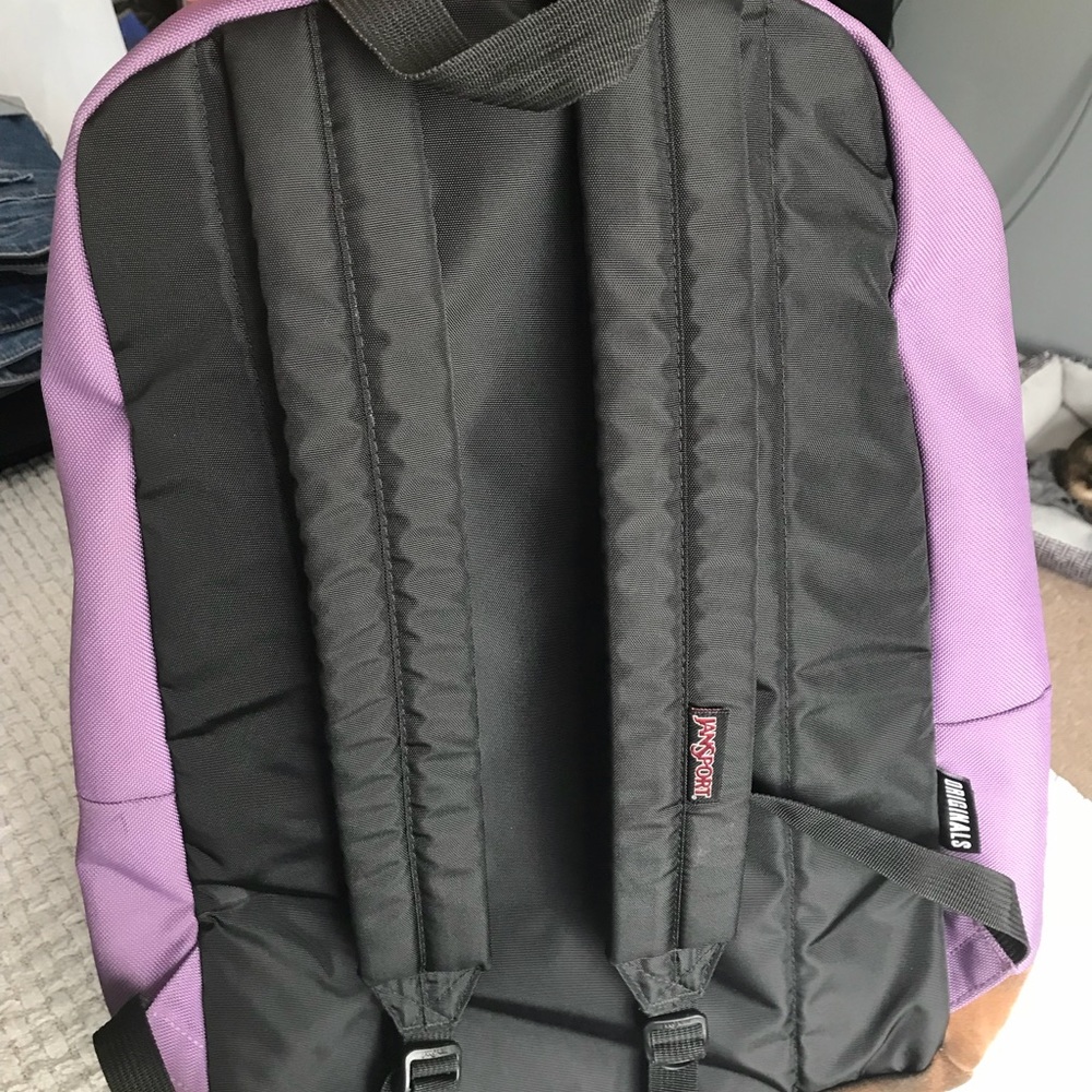 Purple jansport backpack